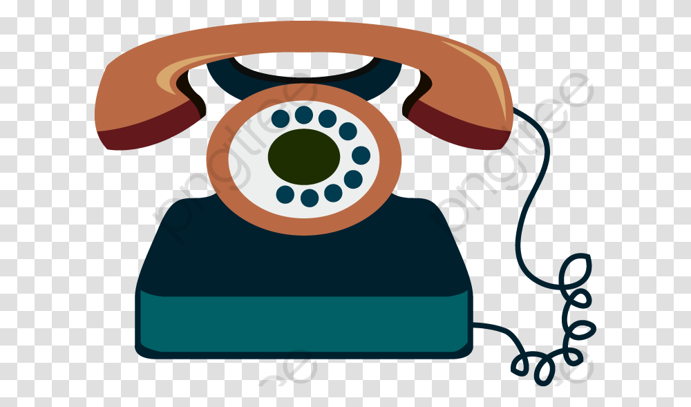 Telephone Clipart Cartoon Telephone Cartoon, Electronics, Dial Telephone Transparent Png