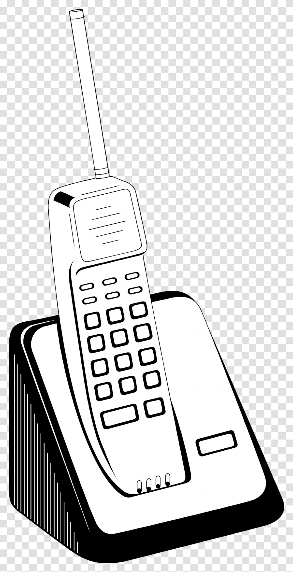 Telephone Clipart House Phone Cordless Phone Clip Art Cordless Phone Clip Art, Electronics, Mobile Phone, Cell Phone Transparent Png