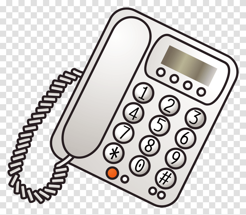 Telephone Clipart Telephone With Numbers Clipart, Electronics, Dial Telephone Transparent Png