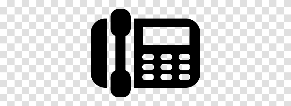 Telephone Communication Landline Phone Call Icon Illustration, Gray, World Of Warcraft Transparent Png