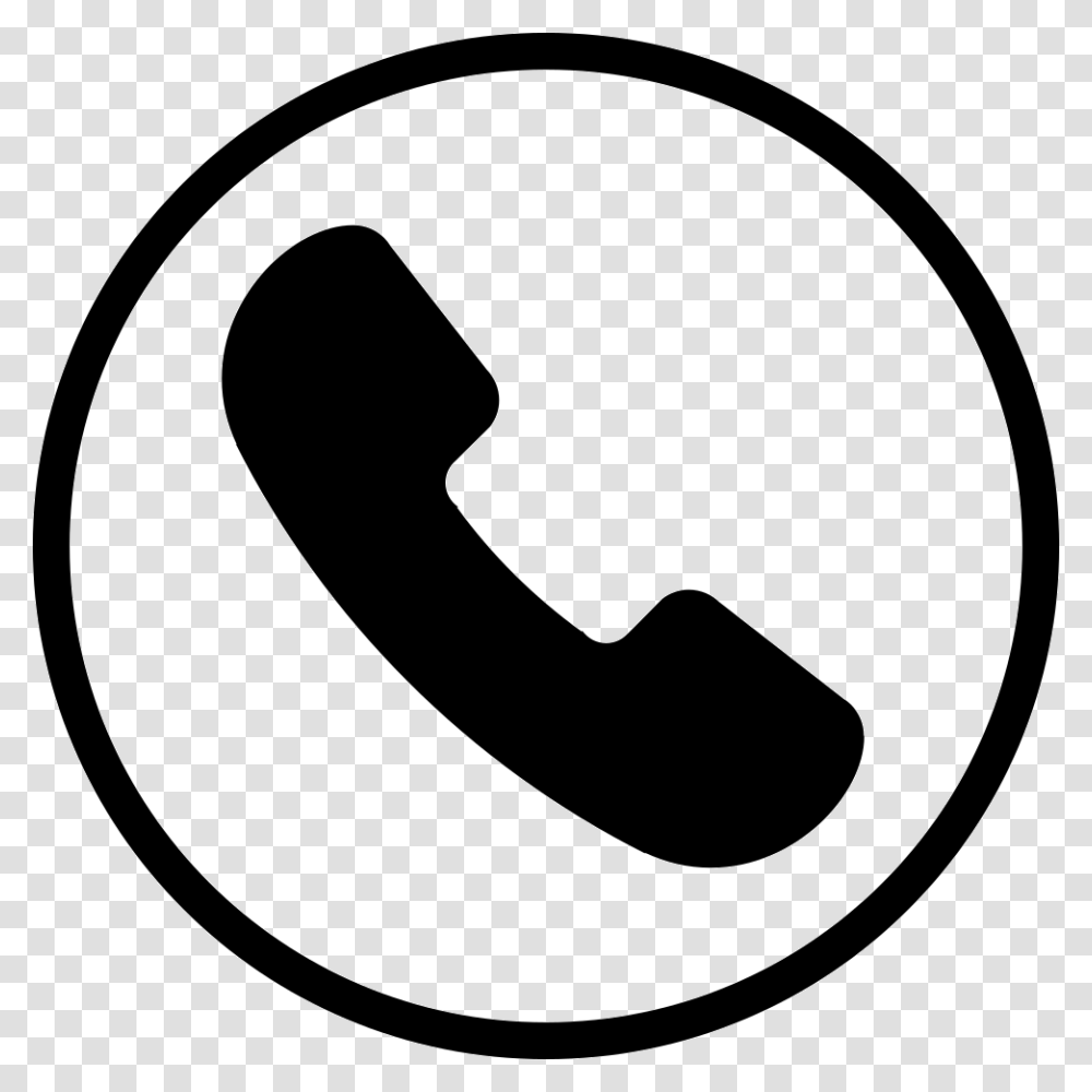 Telephone Icon, Alphabet, Number Transparent Png