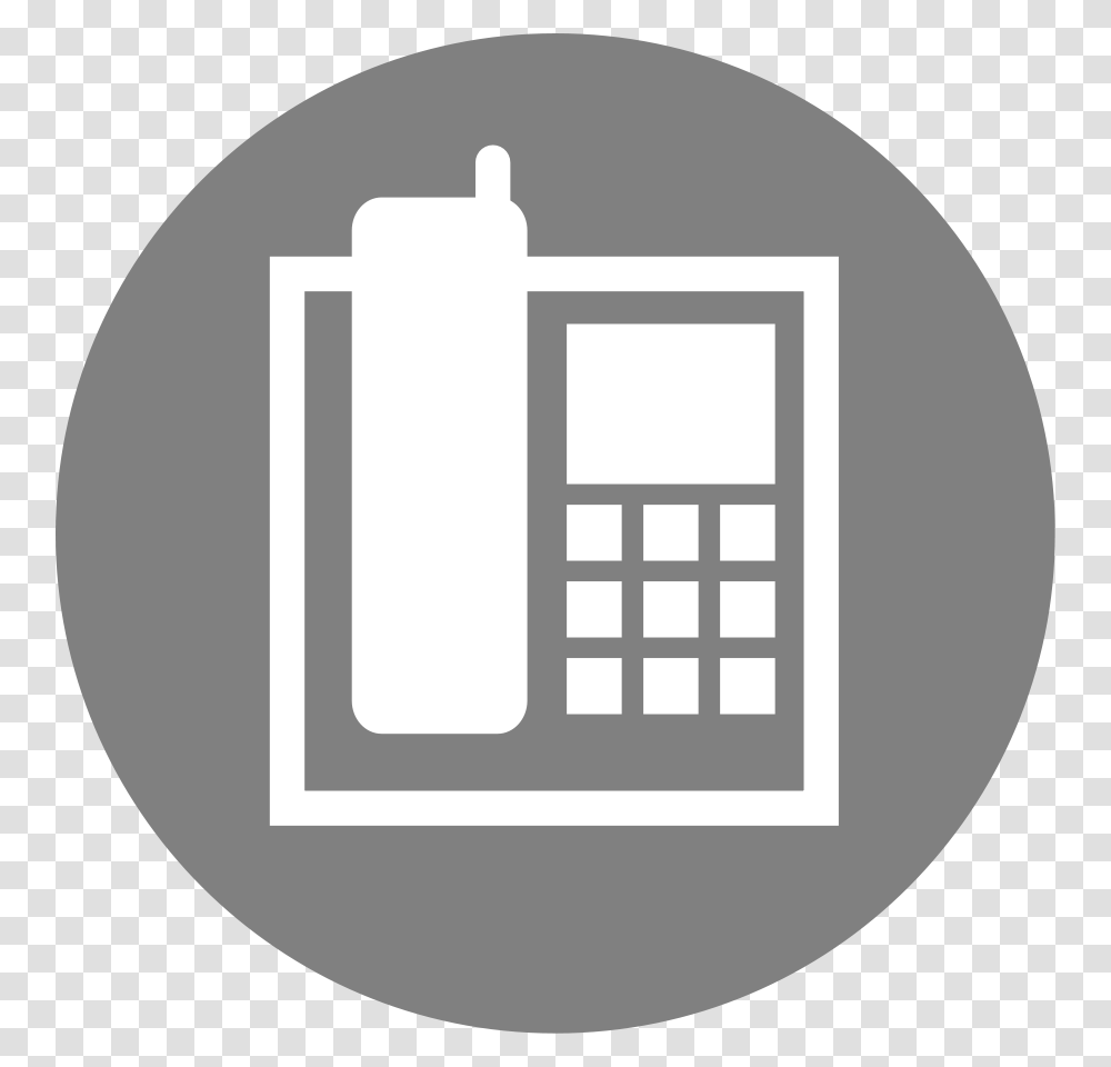 Telephone Office Phone Icon, Hand Transparent Png