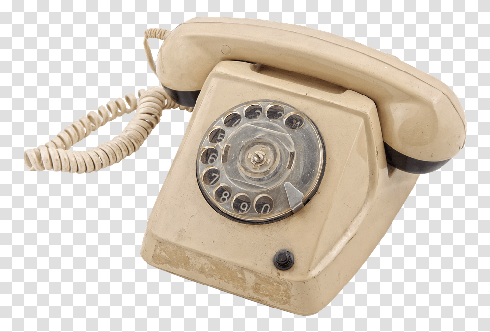 Telephone Old Antiquated Old Landline Mobile Phone, Electronics, Dial Telephone, Sink Faucet Transparent Png
