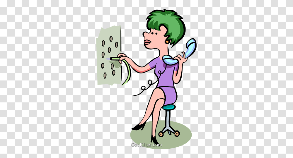 Telephone Operator Clipart Clip Art Images, Female, Girl, Poster, Leisure Activities Transparent Png
