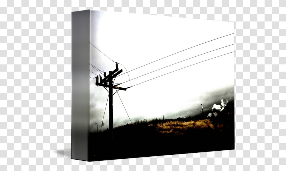 Telephone Pole Lines Oil Refinery Electrical Network, Cable, Power Lines, Electric Transmission Tower, Utility Pole Transparent Png