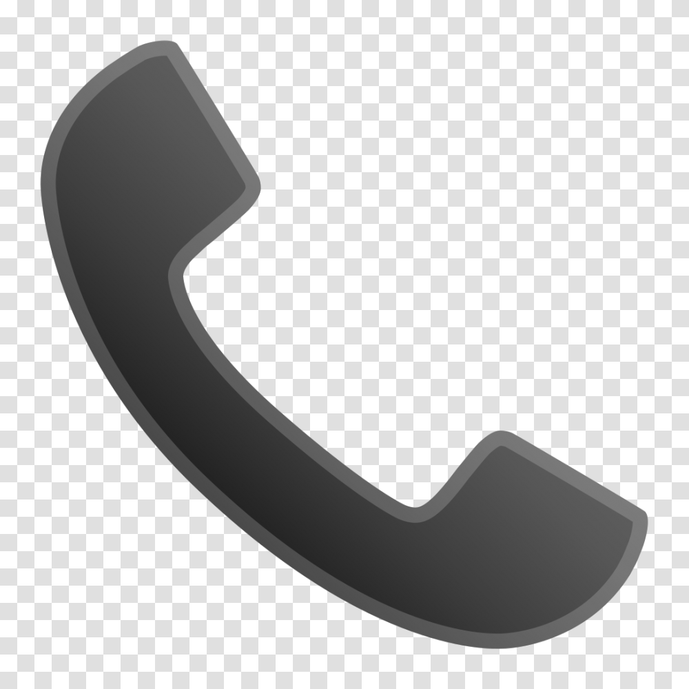 Telephone Receiver Icon Noto Emoji Objects Iconset Google, Hook, Tool Transparent Png
