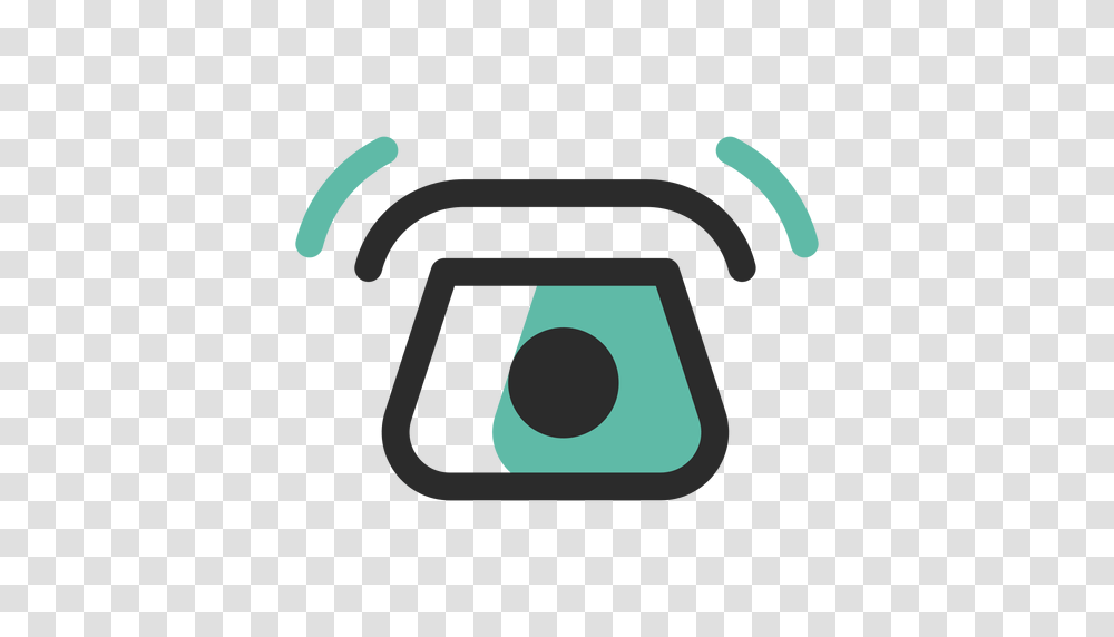 Telephone Ringing Colored Stroke Icon, Sink Faucet, Cowbell, Chair Transparent Png