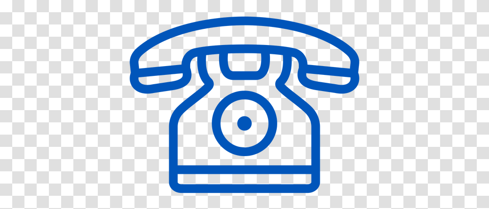 Telephone Stroke Icon Phone Icon Blue, Logo, Symbol, Camera, Electronics Transparent Png