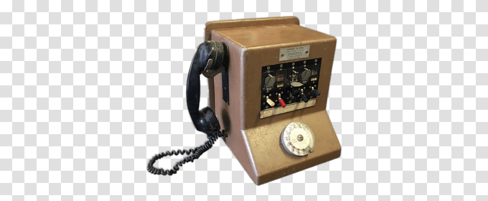 Telephone Switchboard Of The 1950s 1950s Phone, Electronics, Box, Dial Telephone, Tape Player Transparent Png
