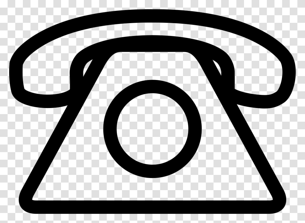 Telephone, Stencil, Logo Transparent Png