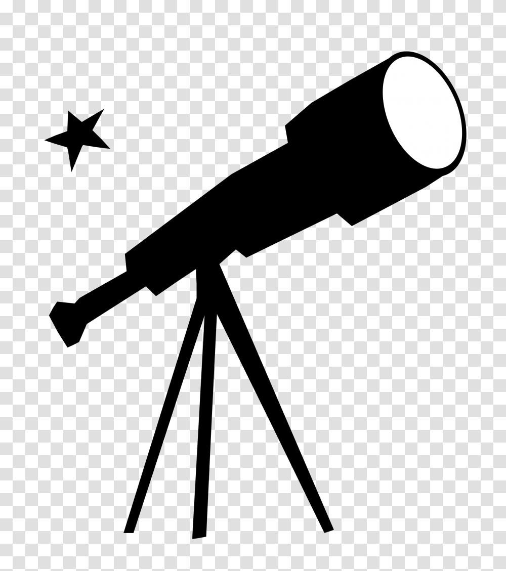 Telescope Black Icons, Outdoors, Moon, Outer Space, Night Transparent Png