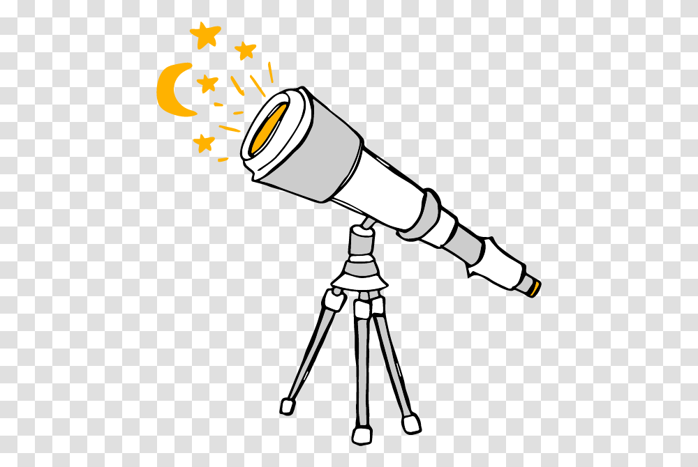 Telescope Cartoon Telescope, Tripod Transparent Png