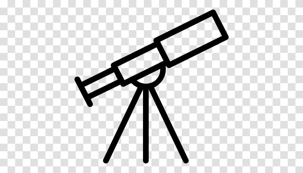 Telescope Clipart Black And White Clipart Station, Gray, World Of Warcraft Transparent Png