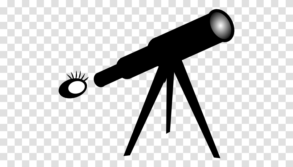 Telescope Clipart Cartoon Telescope Eye, Nature, Outdoors, Astronomy, Outer Space Transparent Png