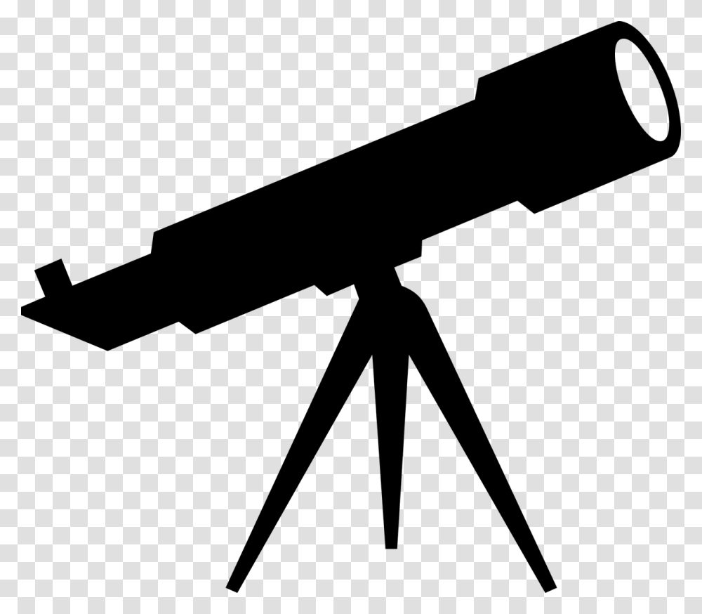 Telescope Clipart, Gray, World Of Warcraft Transparent Png