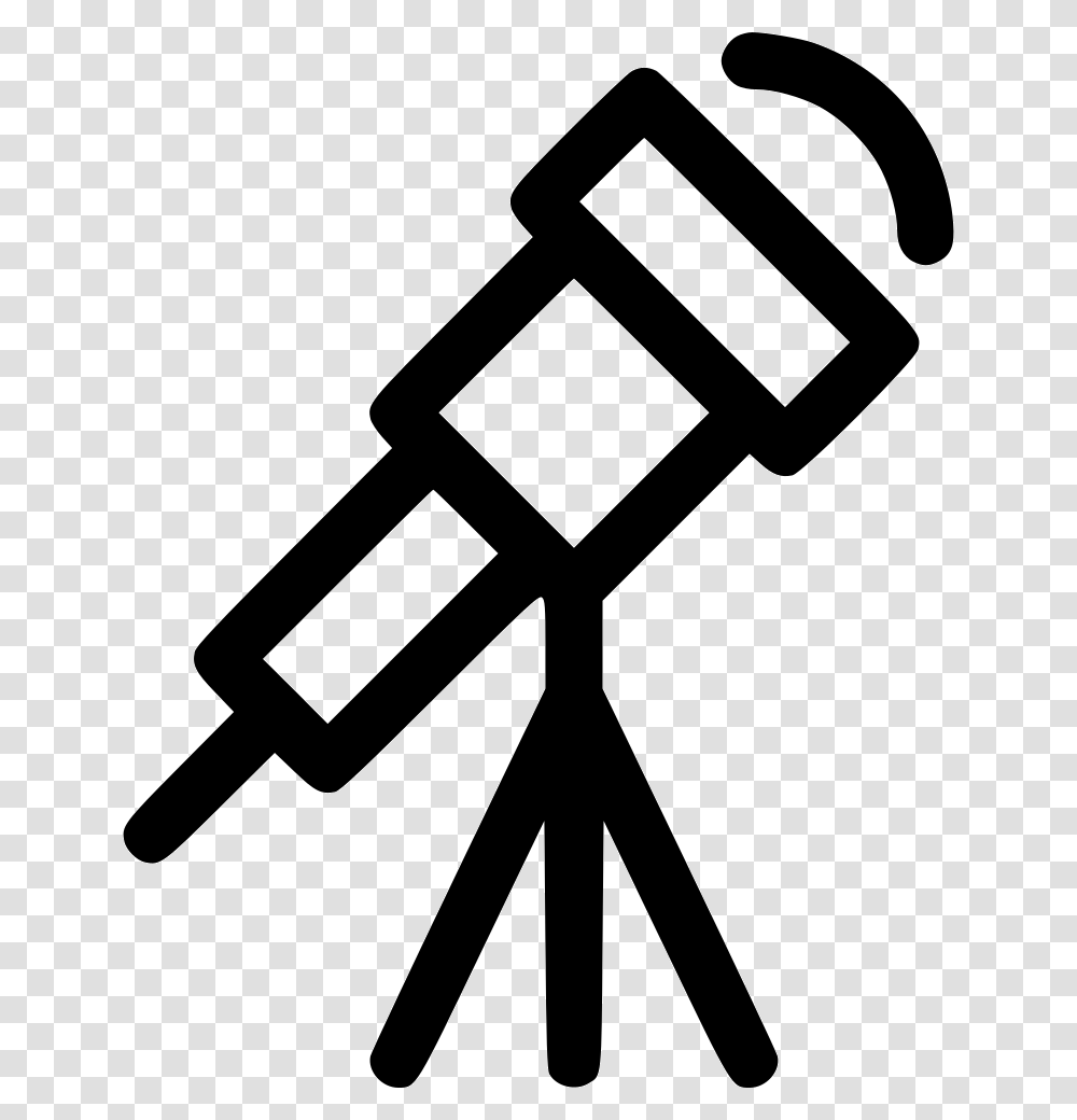 Telescope, Electronics, Stencil, Shovel, Tool Transparent Png