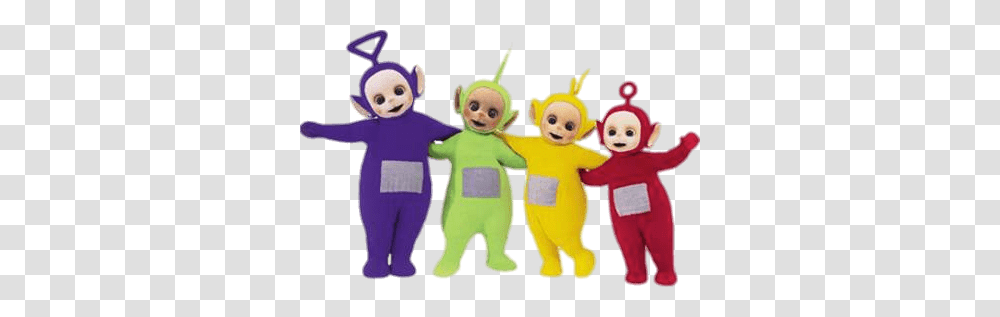 Teletubbies Full, Doll, Toy, Person, Human Transparent Png