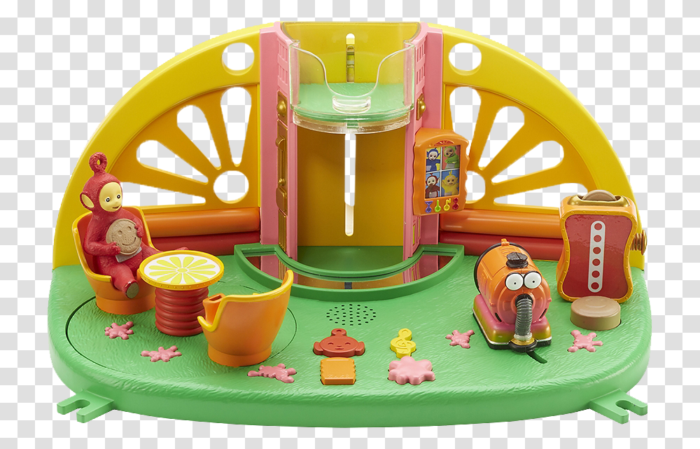 Teletubbies Playset Playset, Toy, Birthday Cake, Play Area, Playground Transparent Png