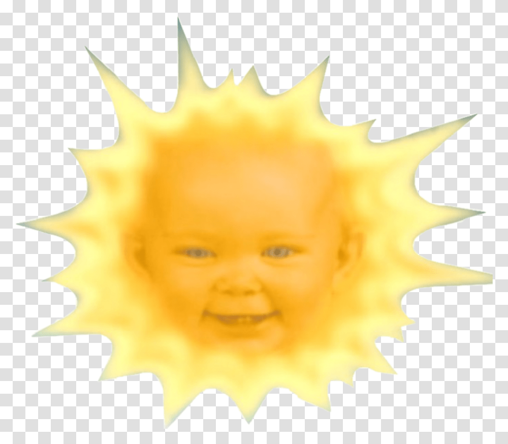 Teletubbies Sun Sticker By Pineeaappllee Teletubbies Sun No Background Face Person Human Head Transparent Png Pngset Com