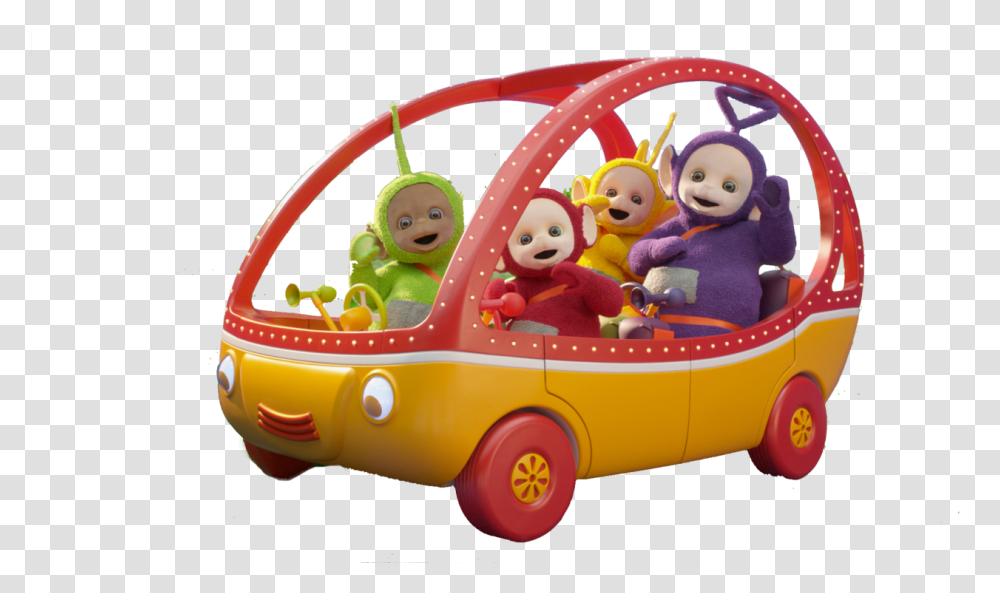 Teletubbies Teletubbies In The Car, Toy, Inflatable, Angry Birds Transparent Png