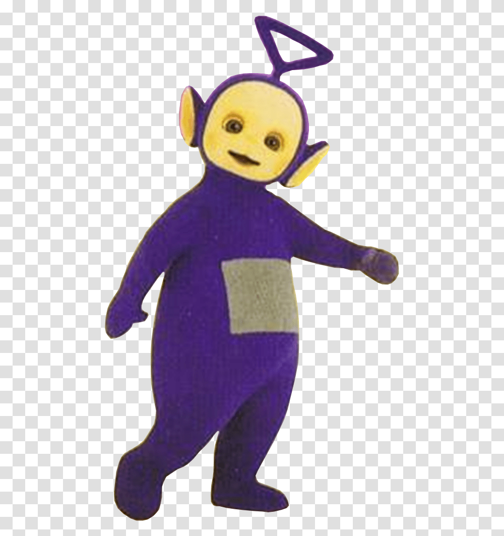 Teletubbies Tinky Winky Waving Download Teletubbies Tinky Winky, Apparel, Sleeve, Long Sleeve Transparent Png