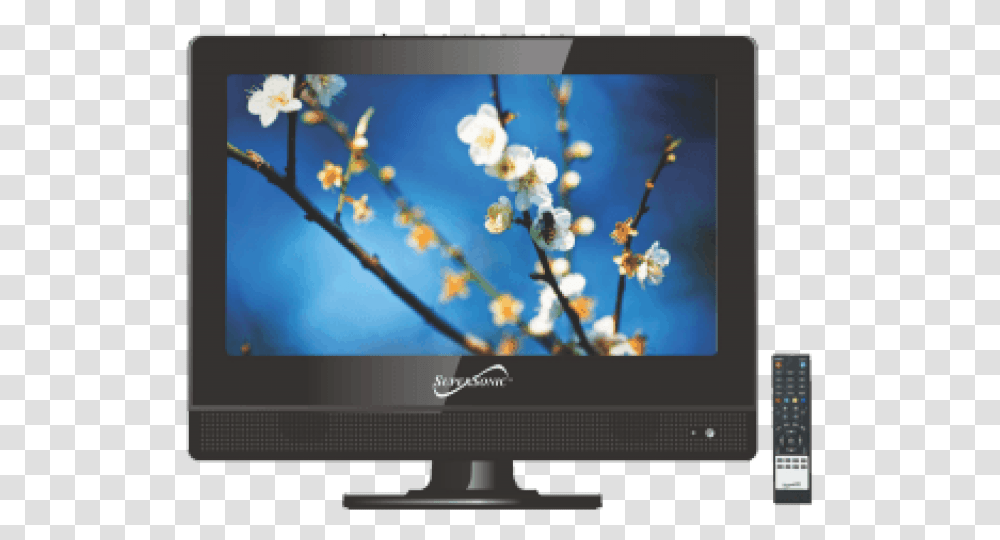 Television Clipart Flat Screen Tv Supersonic Sc, Monitor, Electronics, Display, LCD Screen Transparent Png