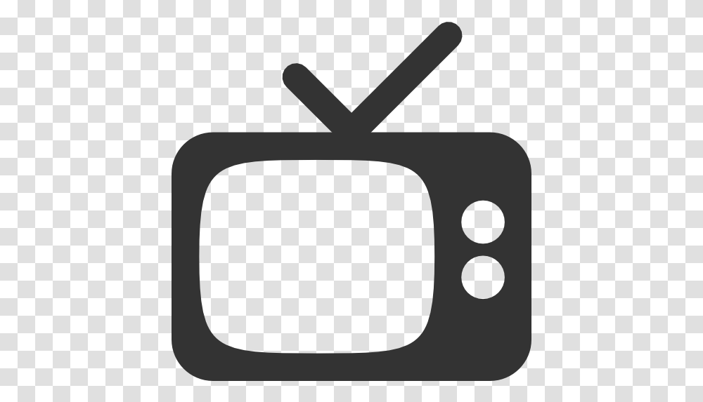 Television Communication Vector Spain Android Channel Black And White Tv Logo, Monitor, Screen, Electronics, Display Transparent Png