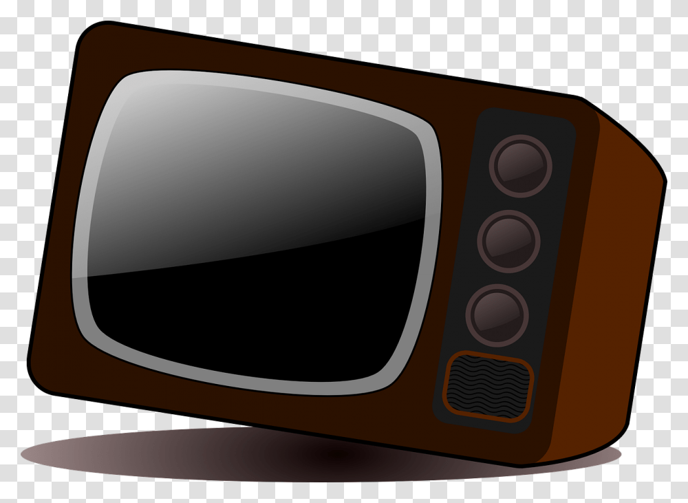 Television Setmediascreen Old Television Cartoon, Monitor, Electronics, Display, TV Transparent Png