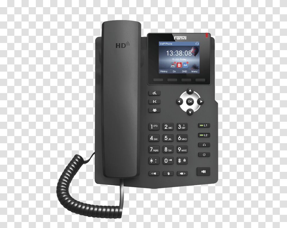 Telfono Ip Empresarial Con Pantalla Lcd De Fanvil X3s Ip Phone, Electronics, Mobile Phone, Cell Phone, Dial Telephone Transparent Png