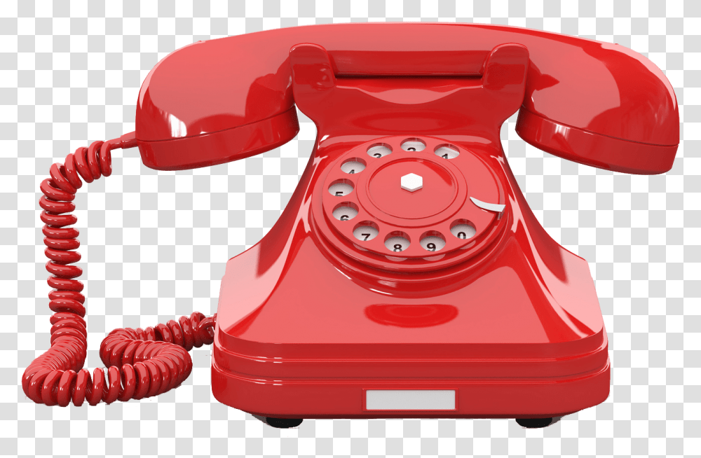 Telfono Rojo Red Phone No Background, Electronics, Dial Telephone Transparent Png