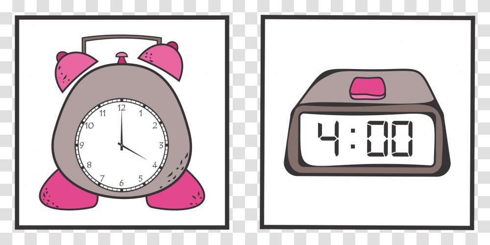 Telling Time By The Hour Half Hour Quarter Hour Ccss Digital Clock Time To The Hour, Alarm Clock, Clock Tower Transparent Png