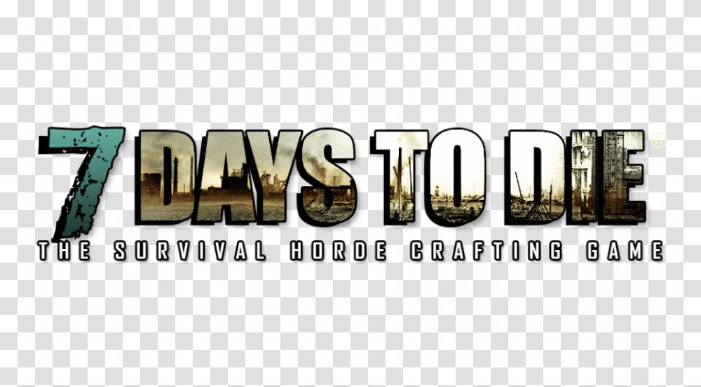 Telltale Publishing Bringing Survival Game 7 Ways To Die 7 Days To Die Logo Without Background, Text, Alphabet, Quake, Word Transparent Png