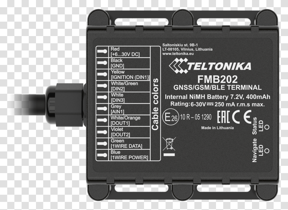 Teltonika, Electrical Device, Adapter, Camera, Electronics Transparent Png
