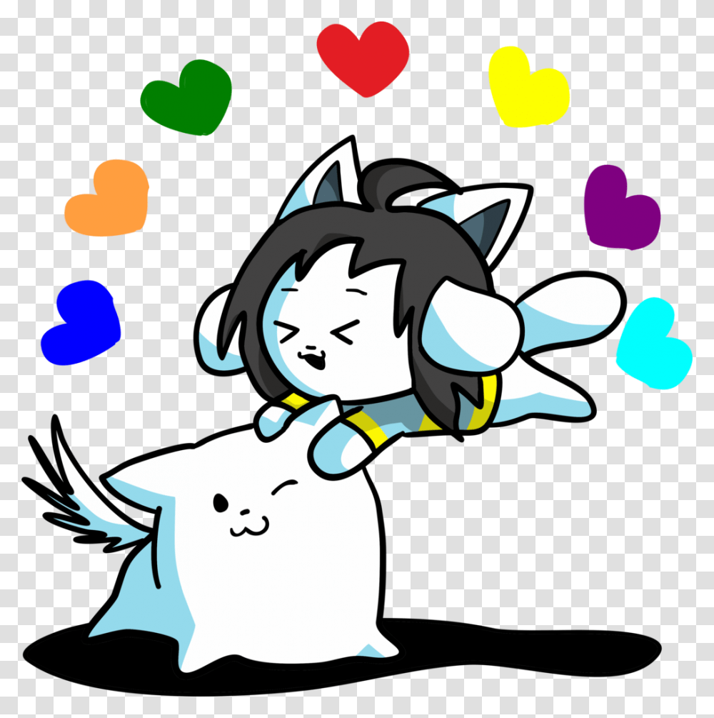 Temmie And Annoying Dog Are Determined To Drive People Temmie And Annoying Dog, Paper, Drawing Transparent Png