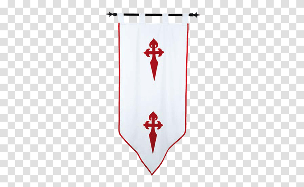 Templar Knight Order Of Santiago Banner, Armor, Shield, First Aid Transparent Png