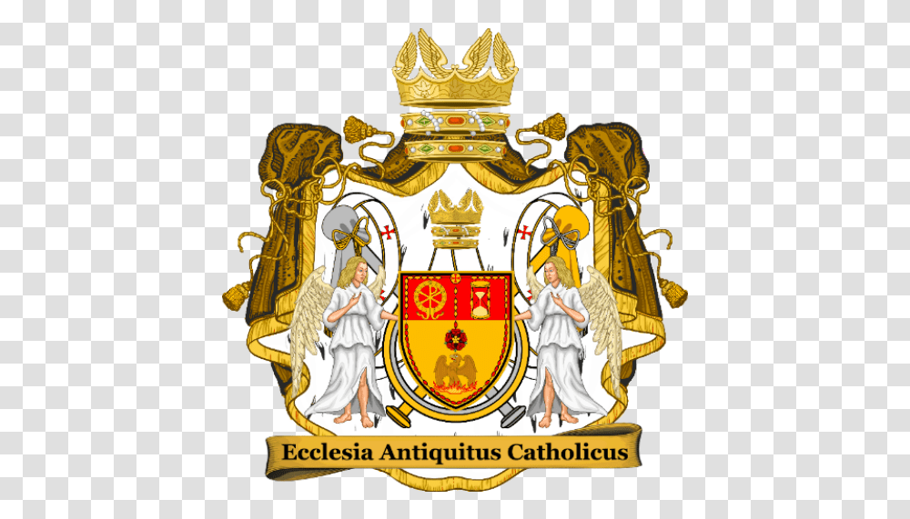 Templar Lines Of Classical Apostolic Catholicism Roman Catholic Church Logo, Person, Symbol, Emblem, Painting Transparent Png