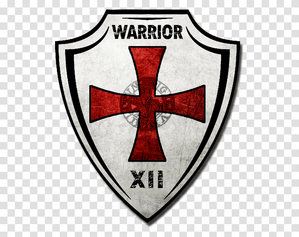 Templar Shield Outline Knights Templar Crest, Armor, Cross Transparent Png
