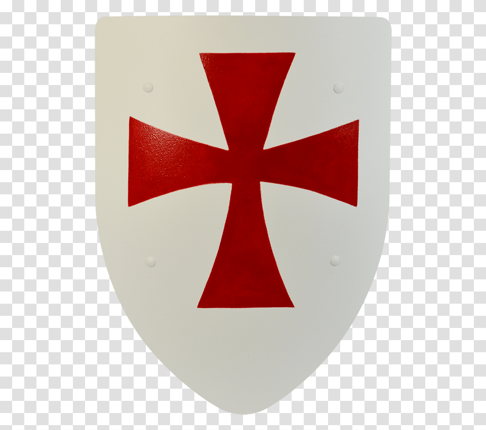 Templar Steel Battle Shield Templar Shield, Cross, Armor, Logo Transparent Png