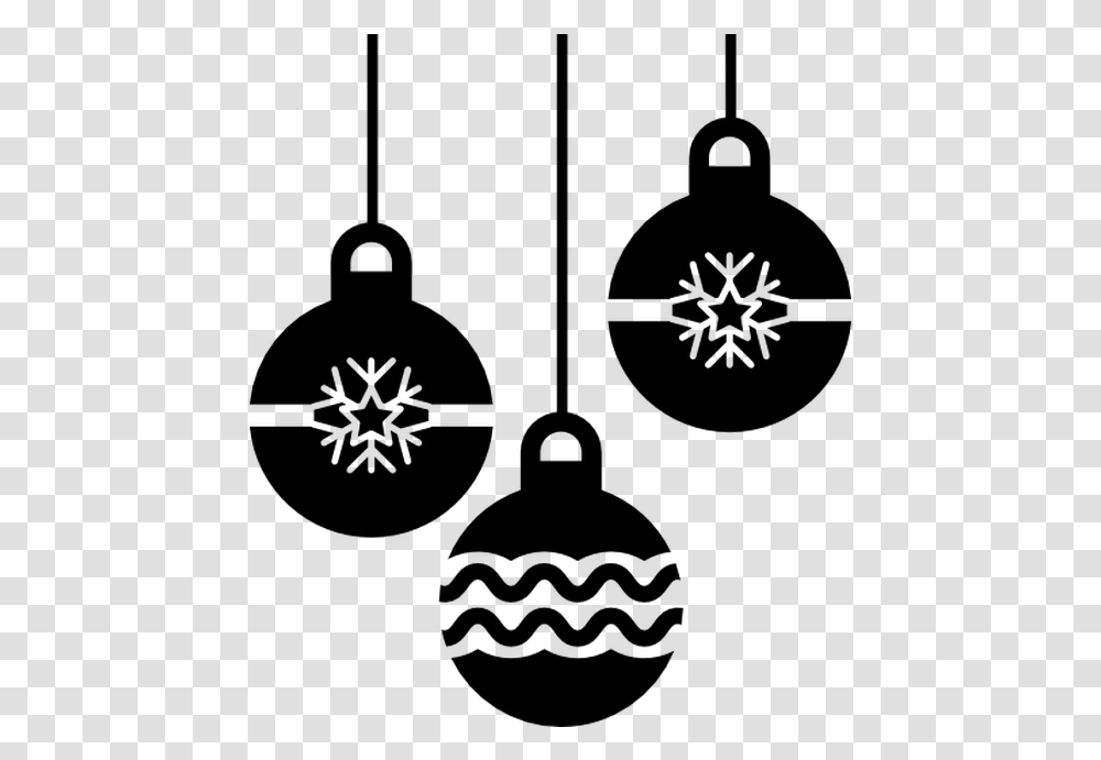 Template Christmas Balls Clipart Black And White, Gray, World Of Warcraft Transparent Png