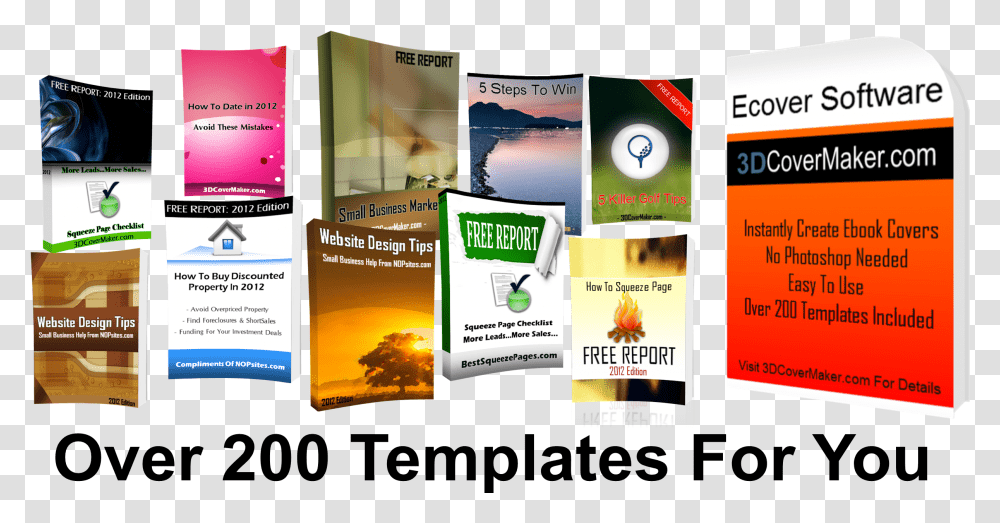 Template Ideas Templates 3dcovermaker Book Cover Create Ebook Cover, Poster, Advertisement, Flyer, Paper Transparent Png