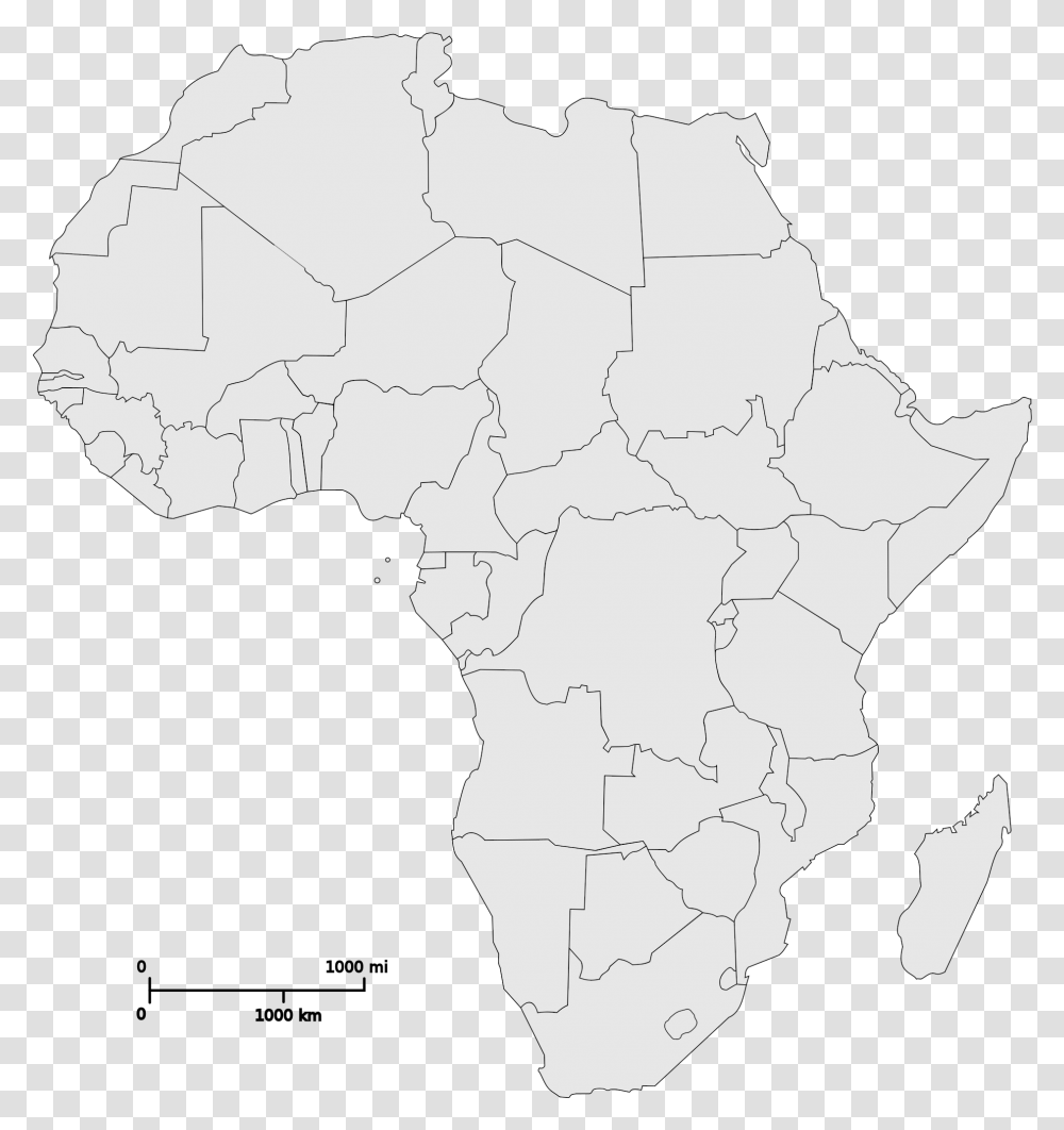 Template Map Of Africa, Diagram, Atlas, Plot Transparent Png