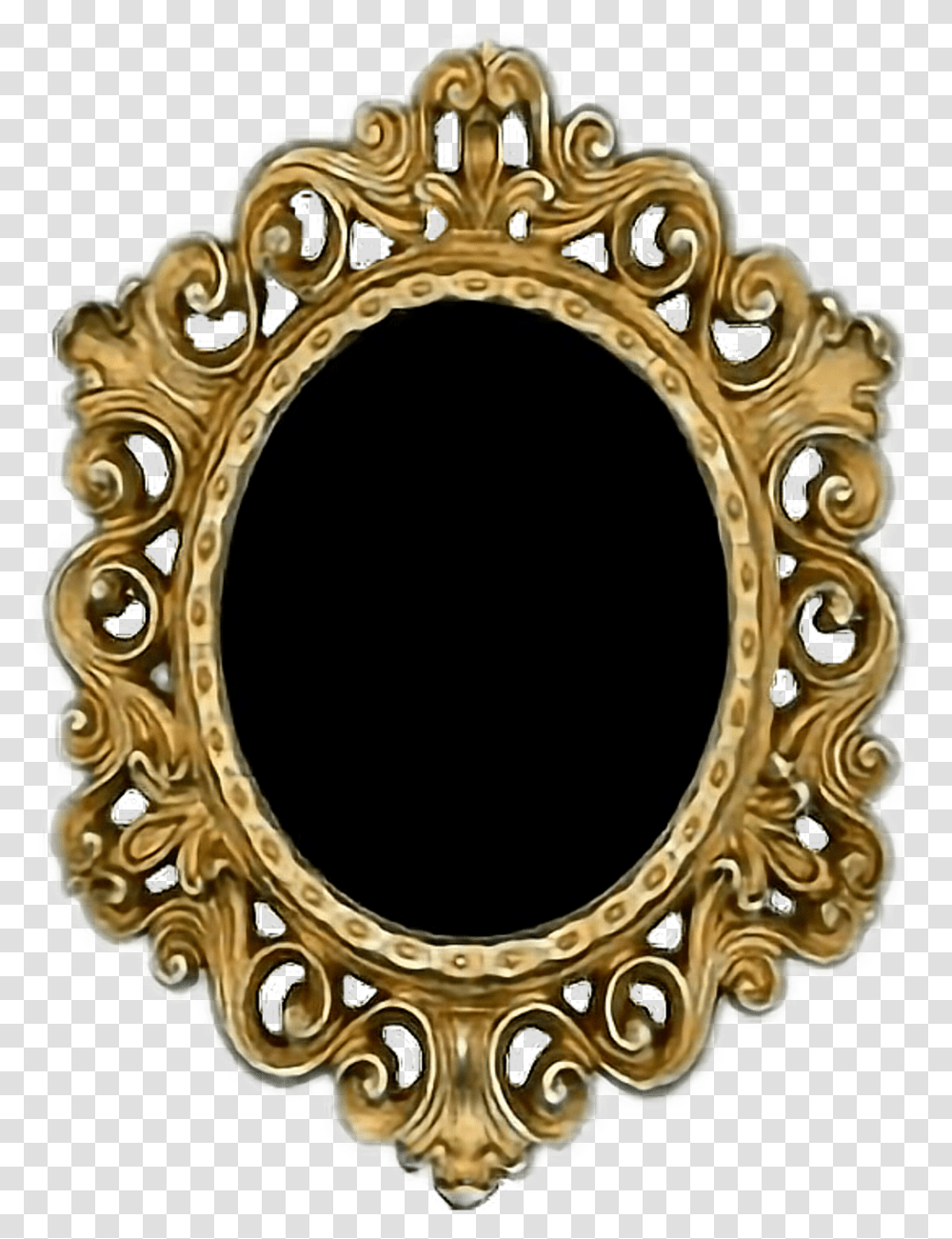 Templates Mirror Overlay Golden Frame Overlaysfreetoedit Golden Frame Overlay Transparent Png
