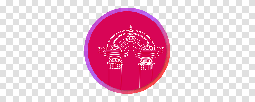 Temple Religion, Logo, Trademark Transparent Png