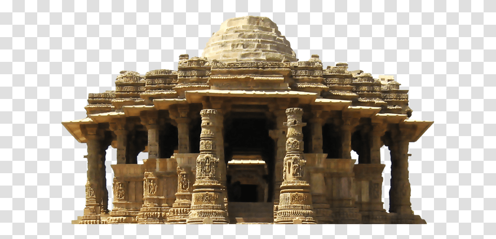 Temple Modhera Sun Temple, Building, Architecture, Pillar, Column Transparent Png