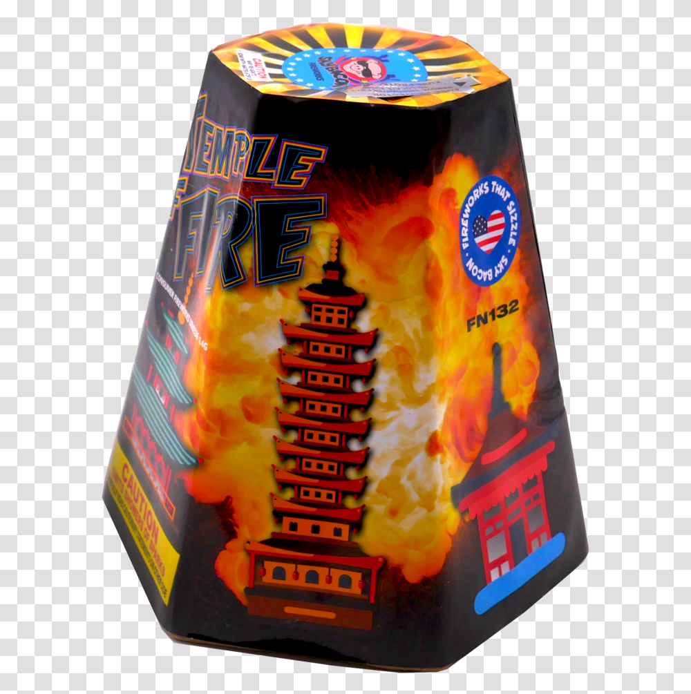 Temple Of Fire Sky Bacon Fireworks Spirit Of 76, Advertisement, Poster, Food, Coil Transparent Png