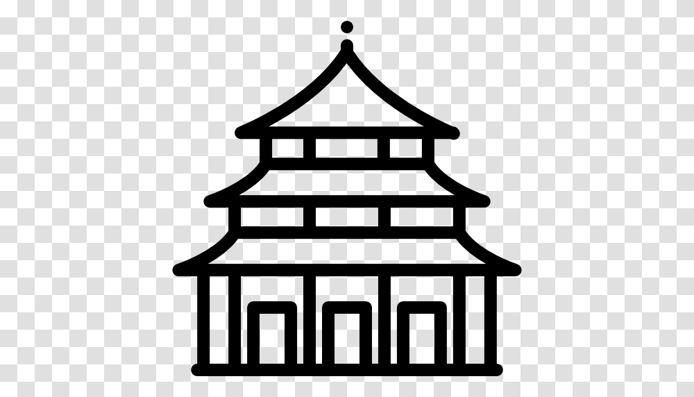 Temple Of Heaven, Gazebo, Architecture, Building, Stencil Transparent Png