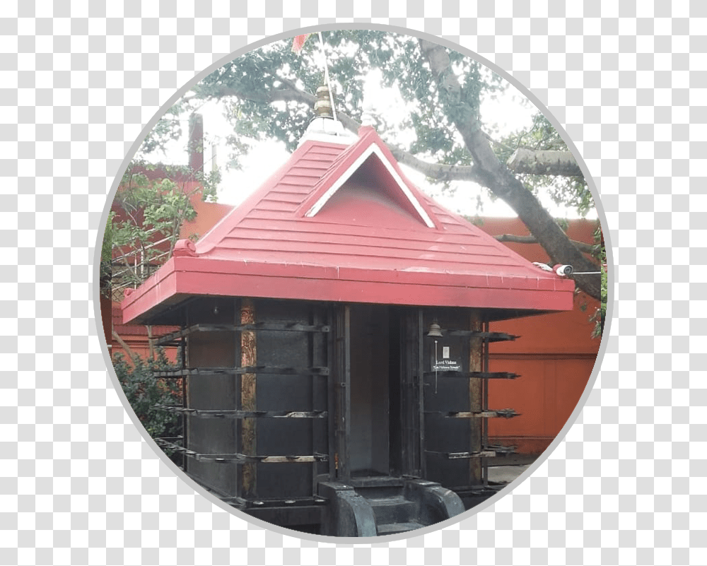 Temple Of Lord Maha Vishnu Log Cabin, Window, Housing, Building, Outdoors Transparent Png