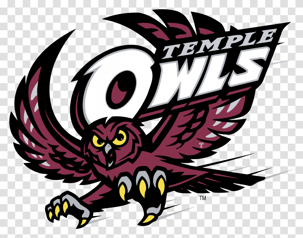 Temple Owls Logo & Svg Vector Freebie Supply Temple Owls Basketball, Symbol, Emblem, Trademark, Poster Transparent Png