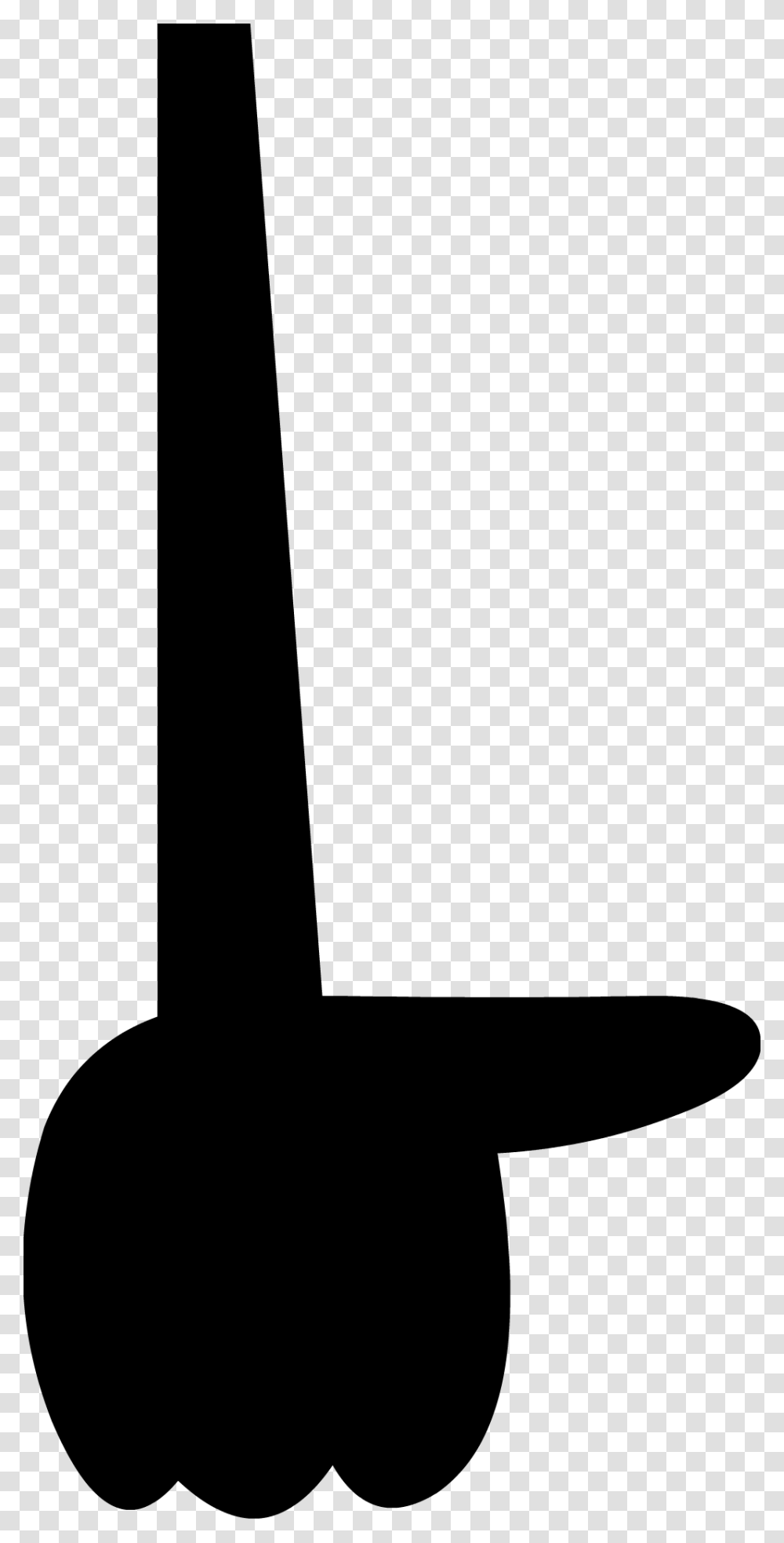 Temporary 19 Arms Clip Library Library Straight Arm Bfdi Thumbs Up, Electronics, Lighting Transparent Png