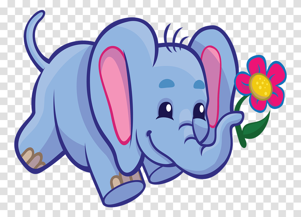 Temporary Elephant Cartoon Cute Free Image On Pixabay Clipart Elephant, Piggy Bank, Outdoors, Toy Transparent Png